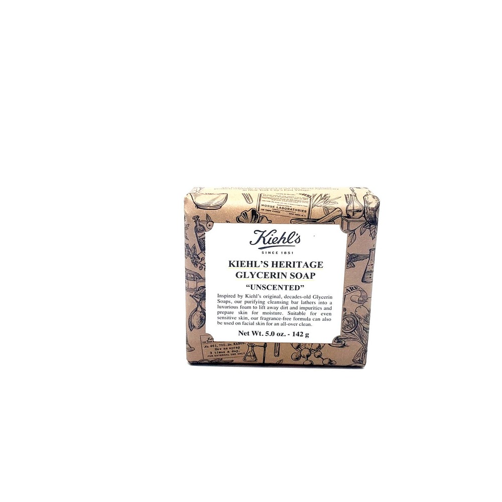 Kiehl's Heritage Glycerin Soap Unscented 5 OZ